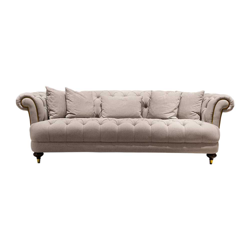 Chic Republic NOTREDAME/3 โซฟา 3 ที่นั่ง - สี  น้ำตาลอ่อน