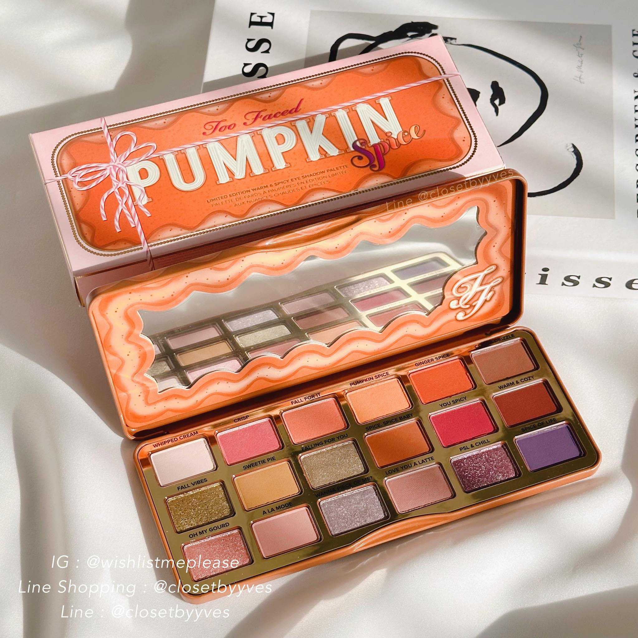 Too Faced Pumpkin Spice Second Helping Eye Shadow Palette