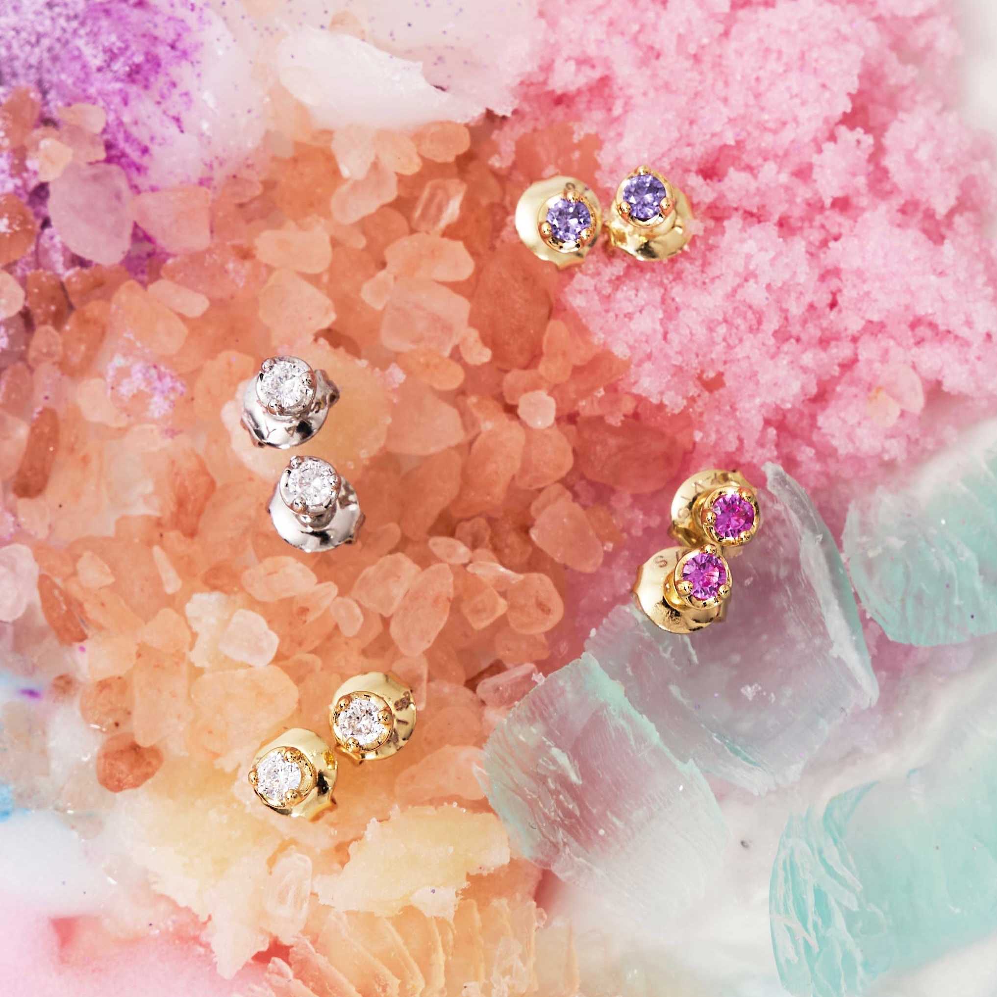 YVIS Glitter Gem Stud