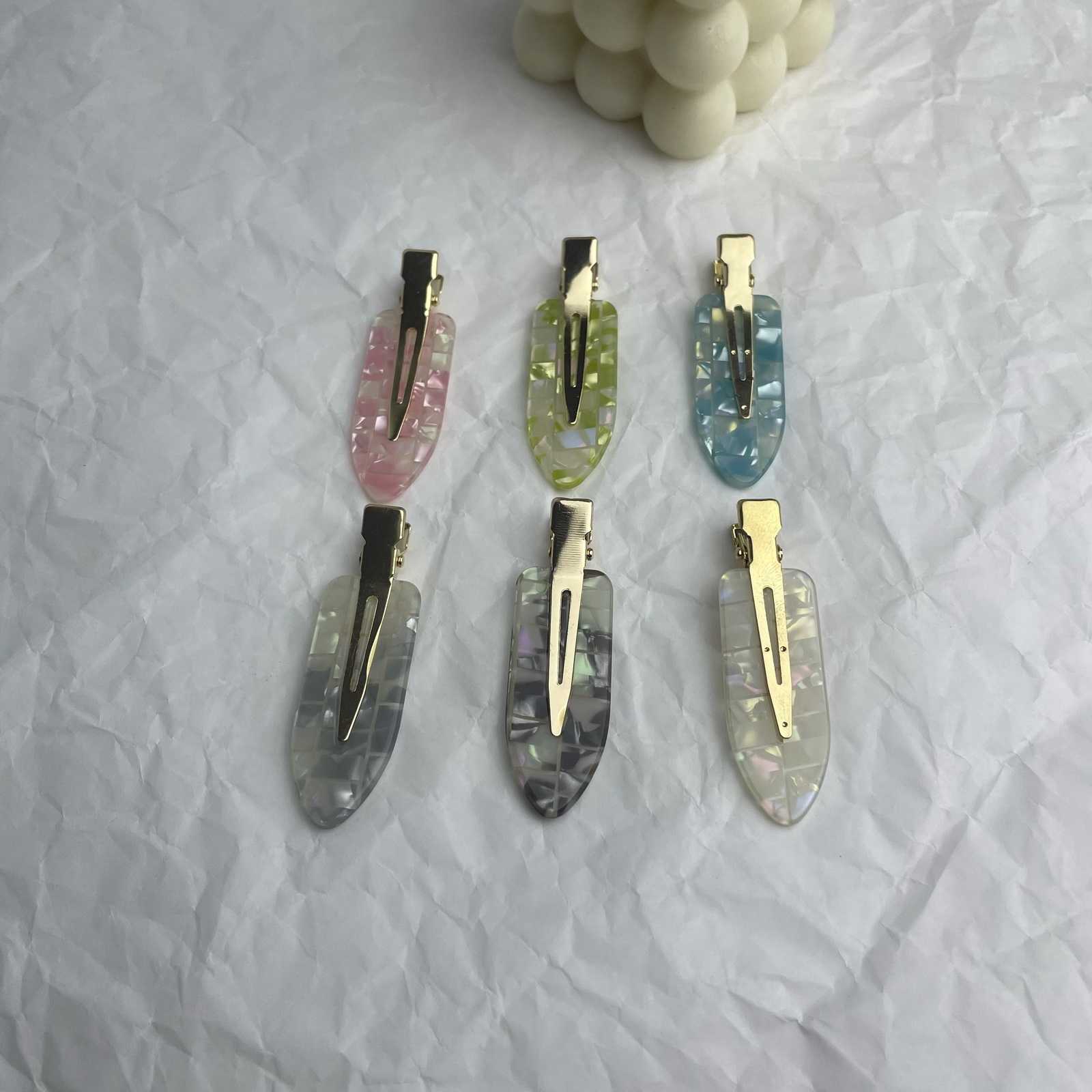 กิ๊บติดผมเกาหลี #รหัสAC255 กิ๊บแบน makeup clip