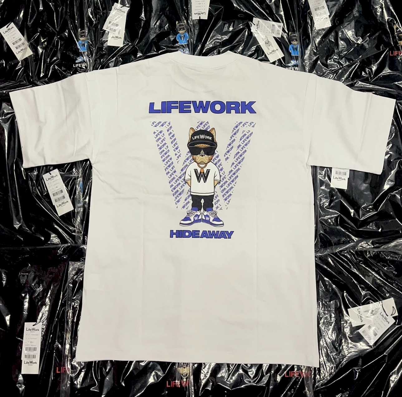 เสื้อ life work ทรง oversize​ 📌(ทักเชทก่อนสั่งซื้อ)