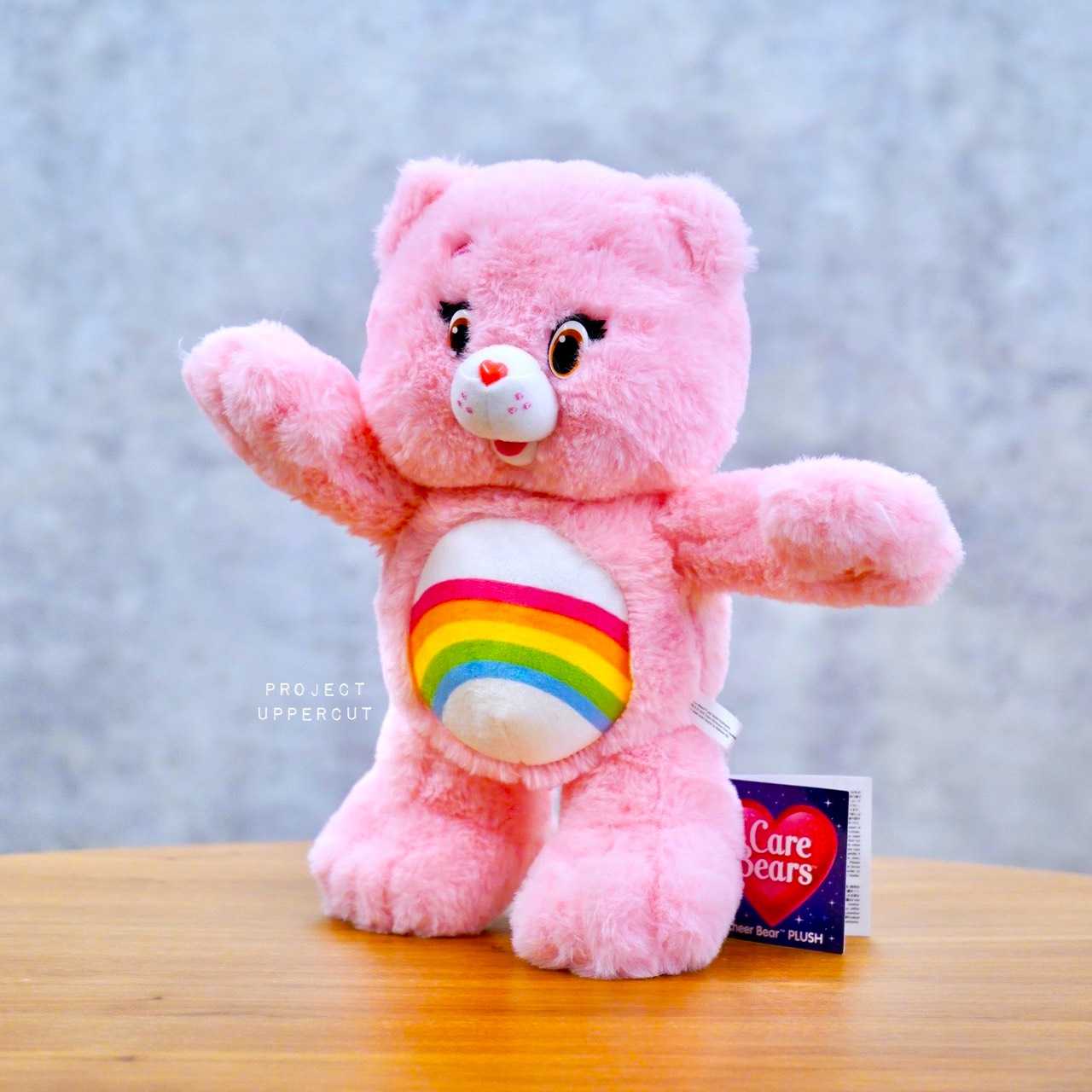 PLUSH : CARE BEARS - Cheer Bear (25cm.) [New]