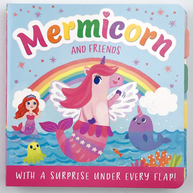 บอร์ดบุค Mermicorn and Friends (LIFT AND FIND)