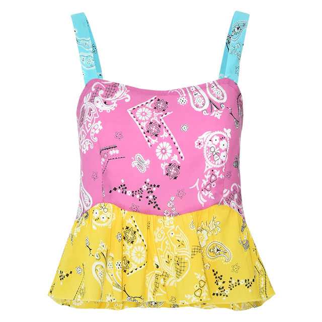 เสื้อสายเดี่ยวระบาย MELODY
