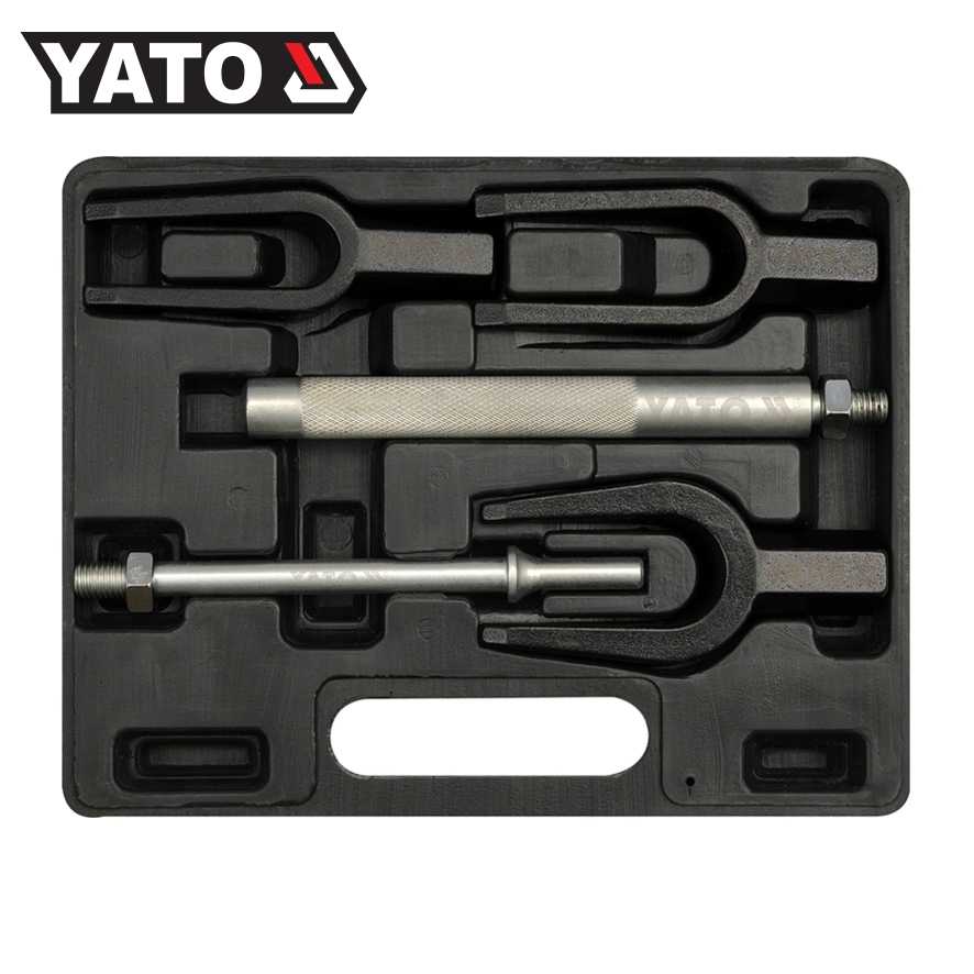 YATO YT-0616 ชุดส้อมเหล็กตอกลูกหมาก ปีกนก / คันชัก (5 ตัวชุด)