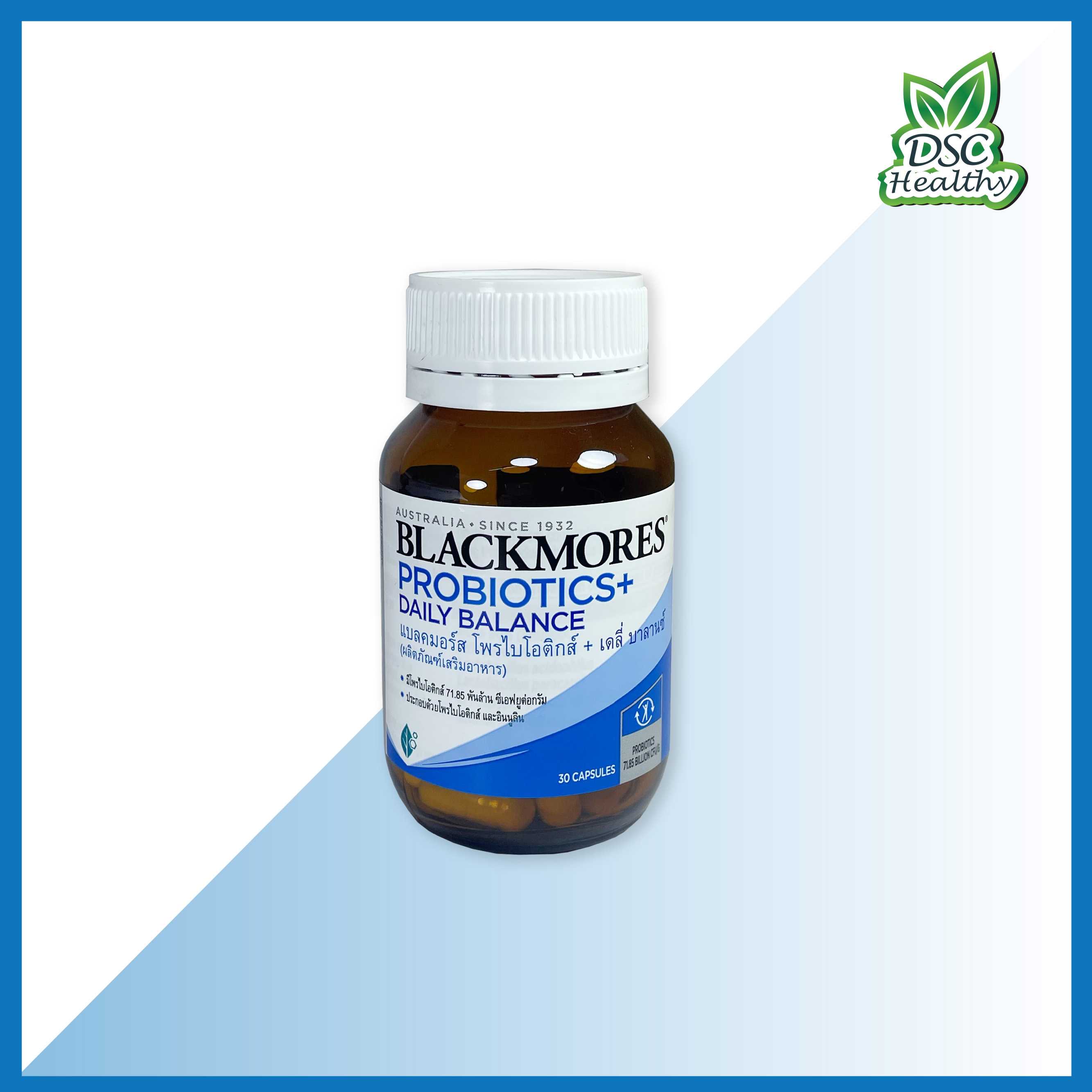 Blackmores PROBIOTICS+ DAILY BALANCE 30 capsules