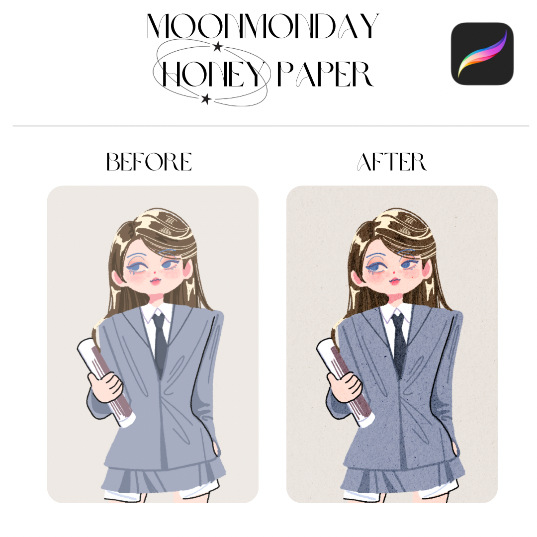 Moonmonday Honey Paper