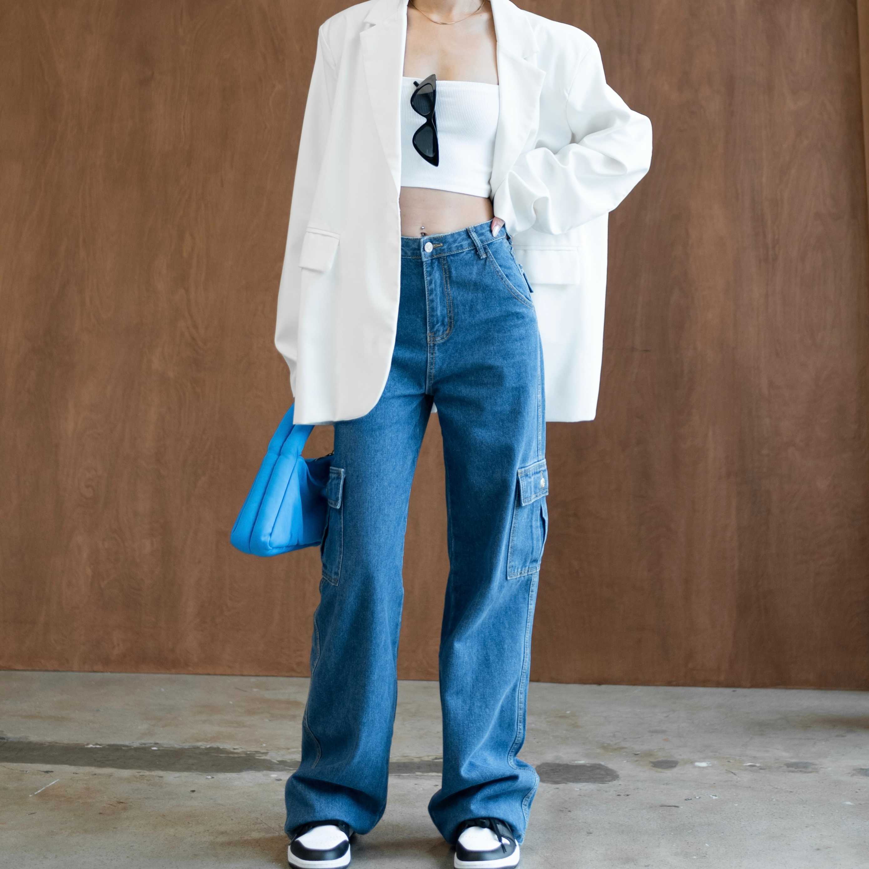 MERGO CARGO JEANS #9688