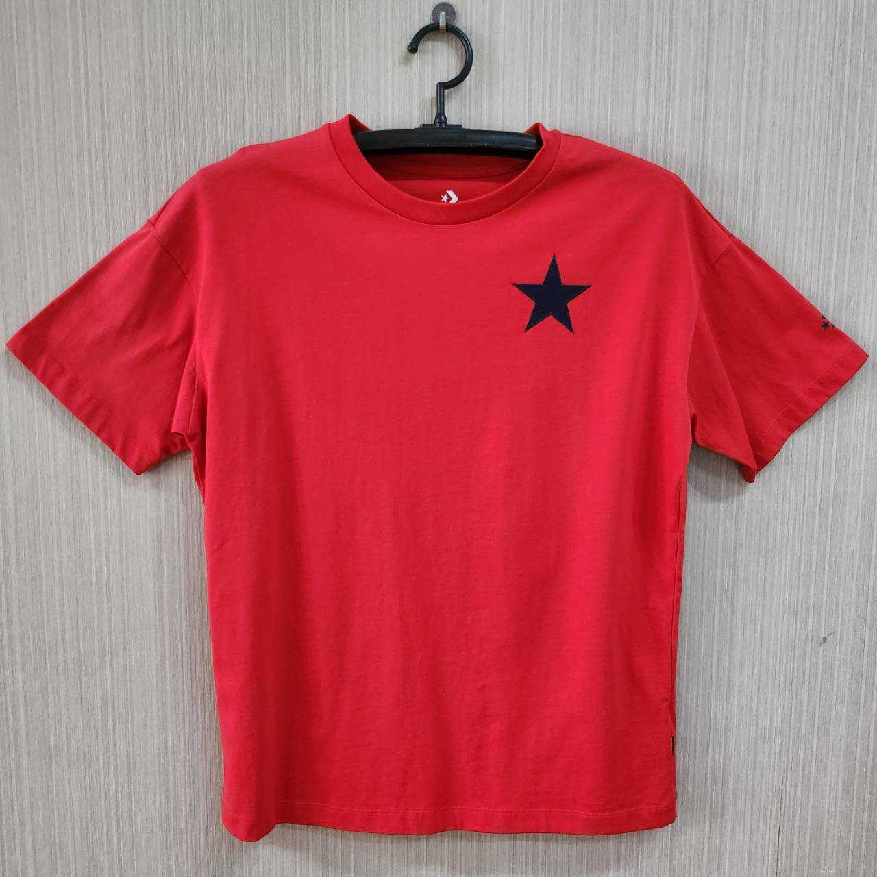 Twisted varsity os tee Red