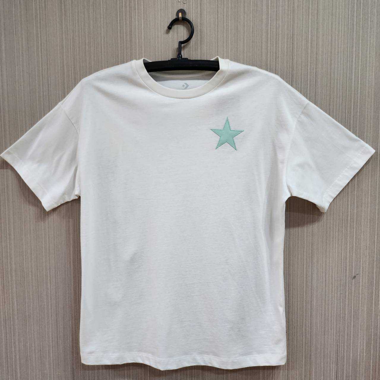 Twisted varsity os tee White