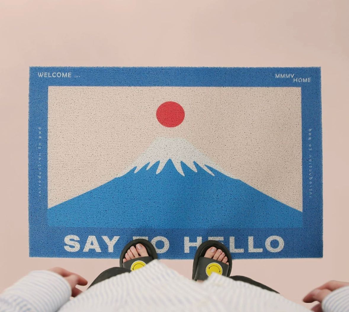 🗻พร้อมส่ง : พรมดักฝุ่น Mt.Fuji 🇯🇵