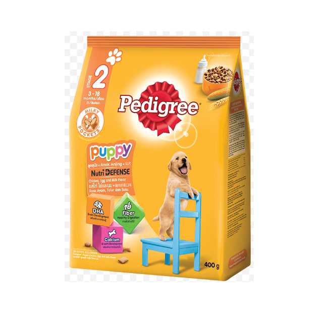 Pedigree ลูกสุนัข ไก่ไข่ 400g