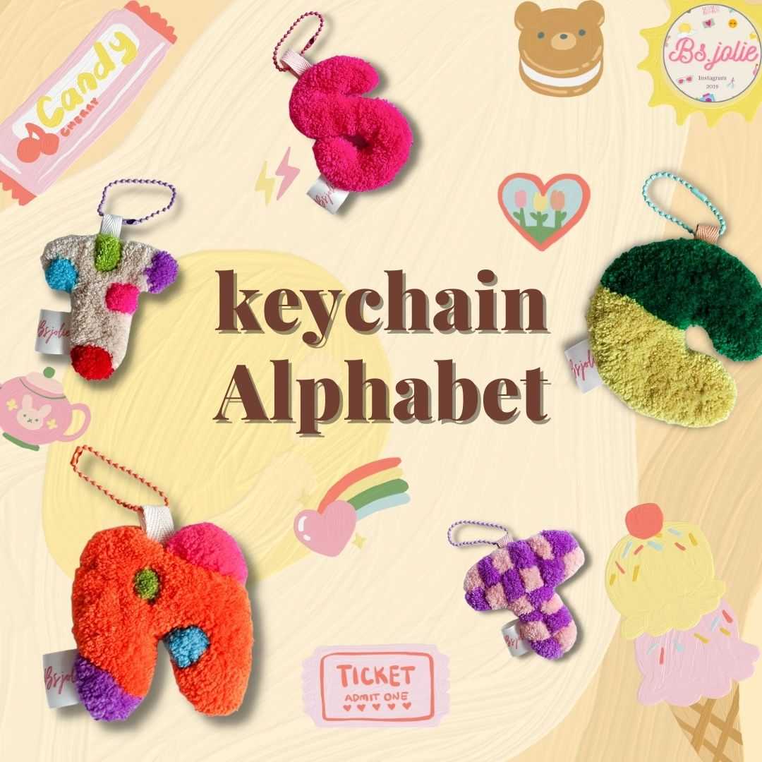 Keychain alphabet [A-T]
