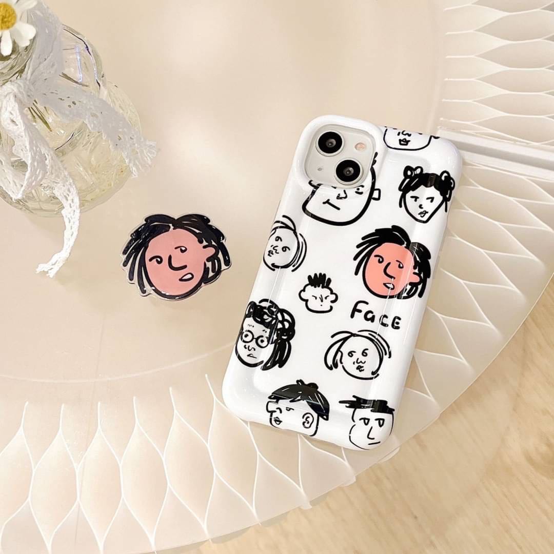 สอบถามก่อนกดสั่ง เคสสีขาว เคสมินิมอล เคสผิวเงา TPU griptok holder ไอริง minimal เคสไอโฟน เคสiPhone