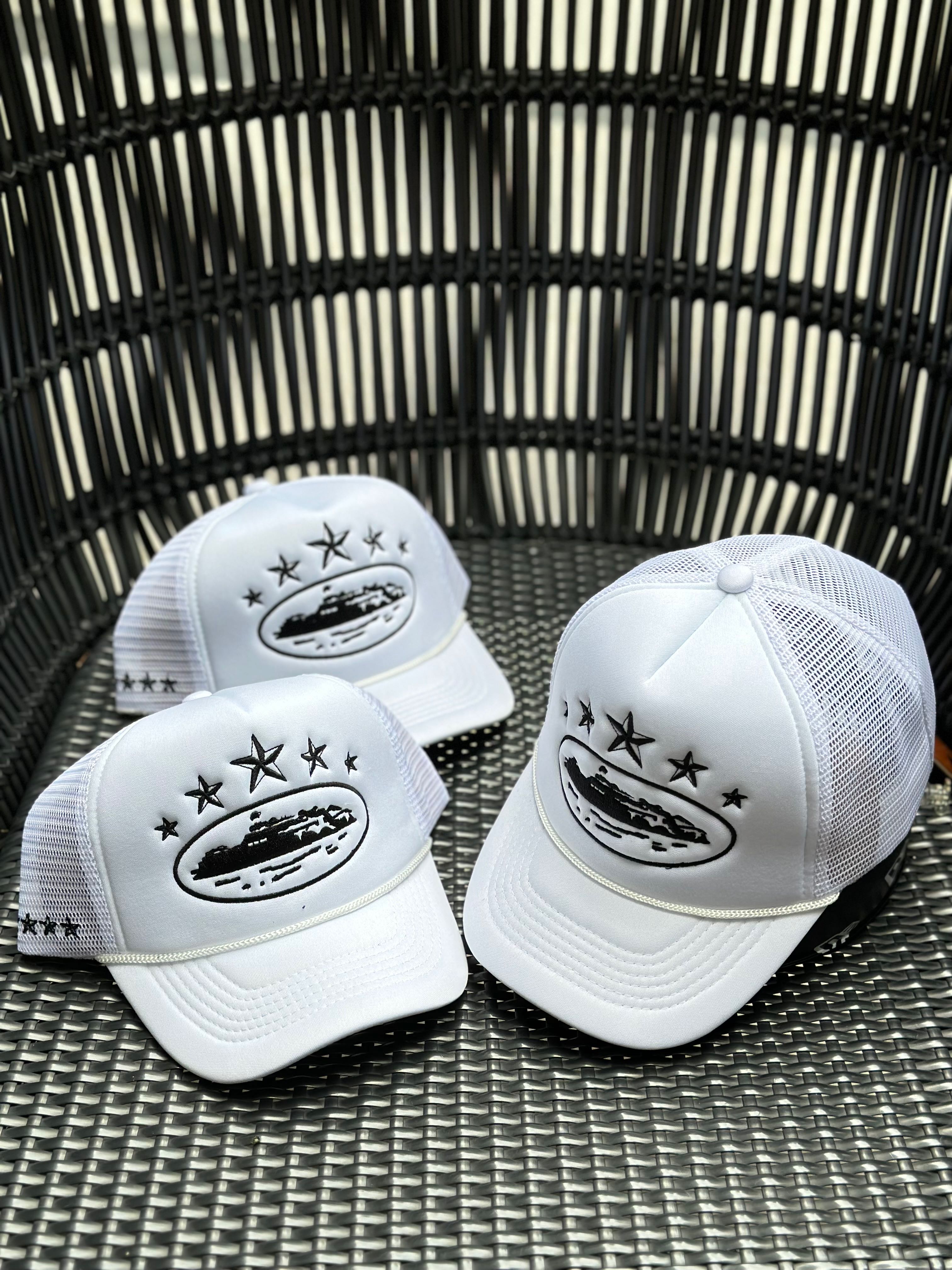 Corteiz Alcatraz Trucker Hat Black - FW22 - JP