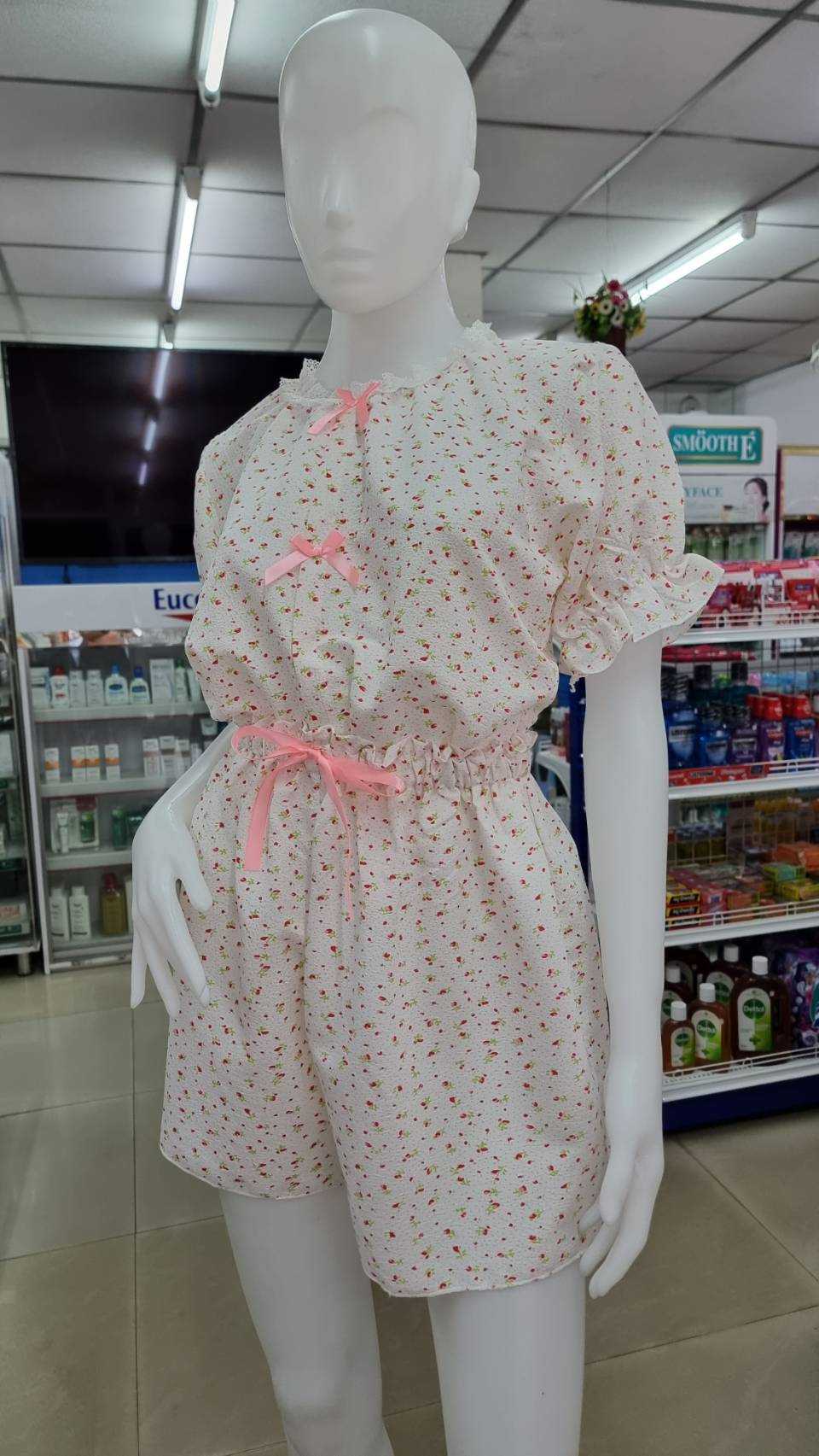 ชุดนอนเจ้าหญิงแบบกางเกง น่ารัก
