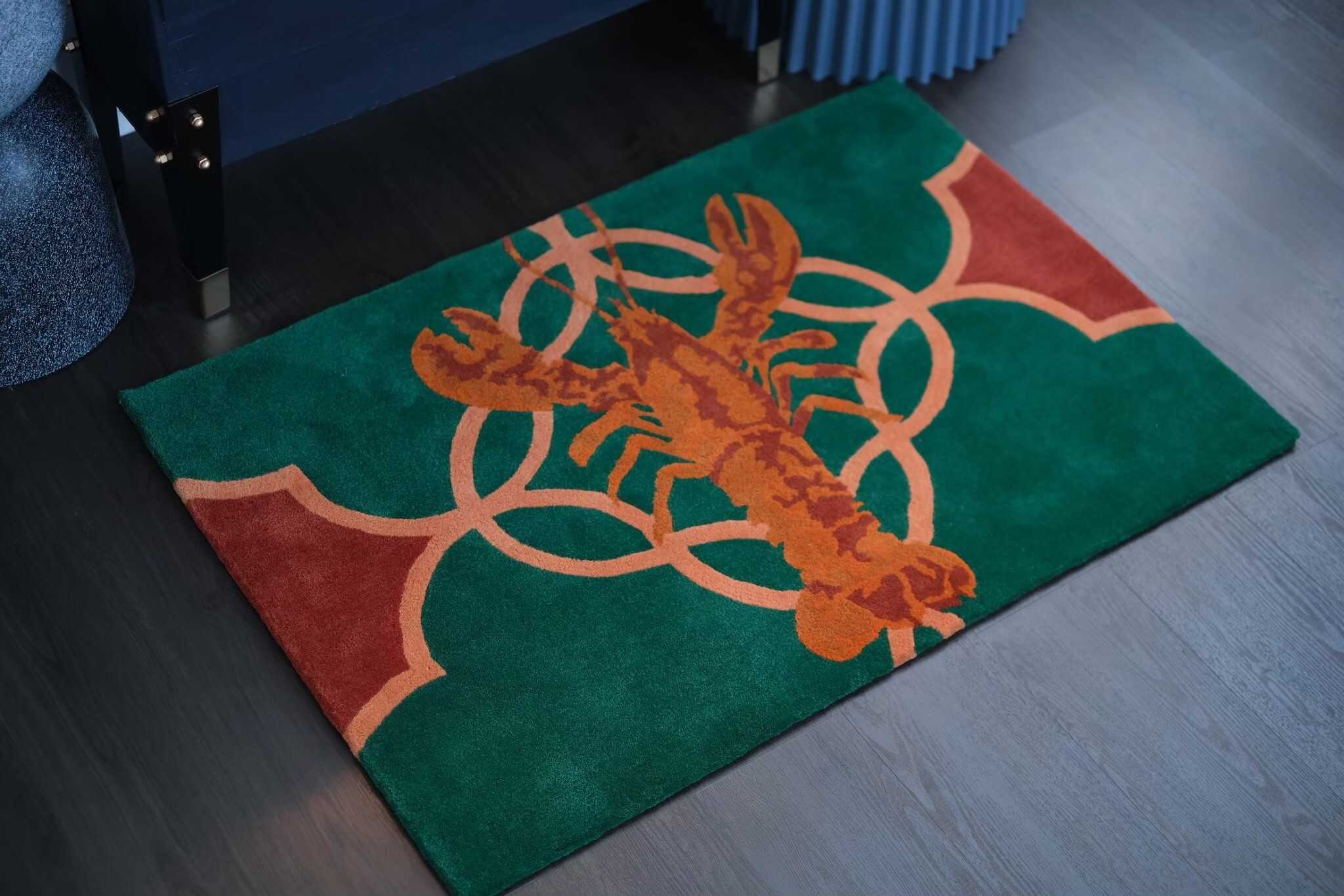 SWOON Carpet - Lobster