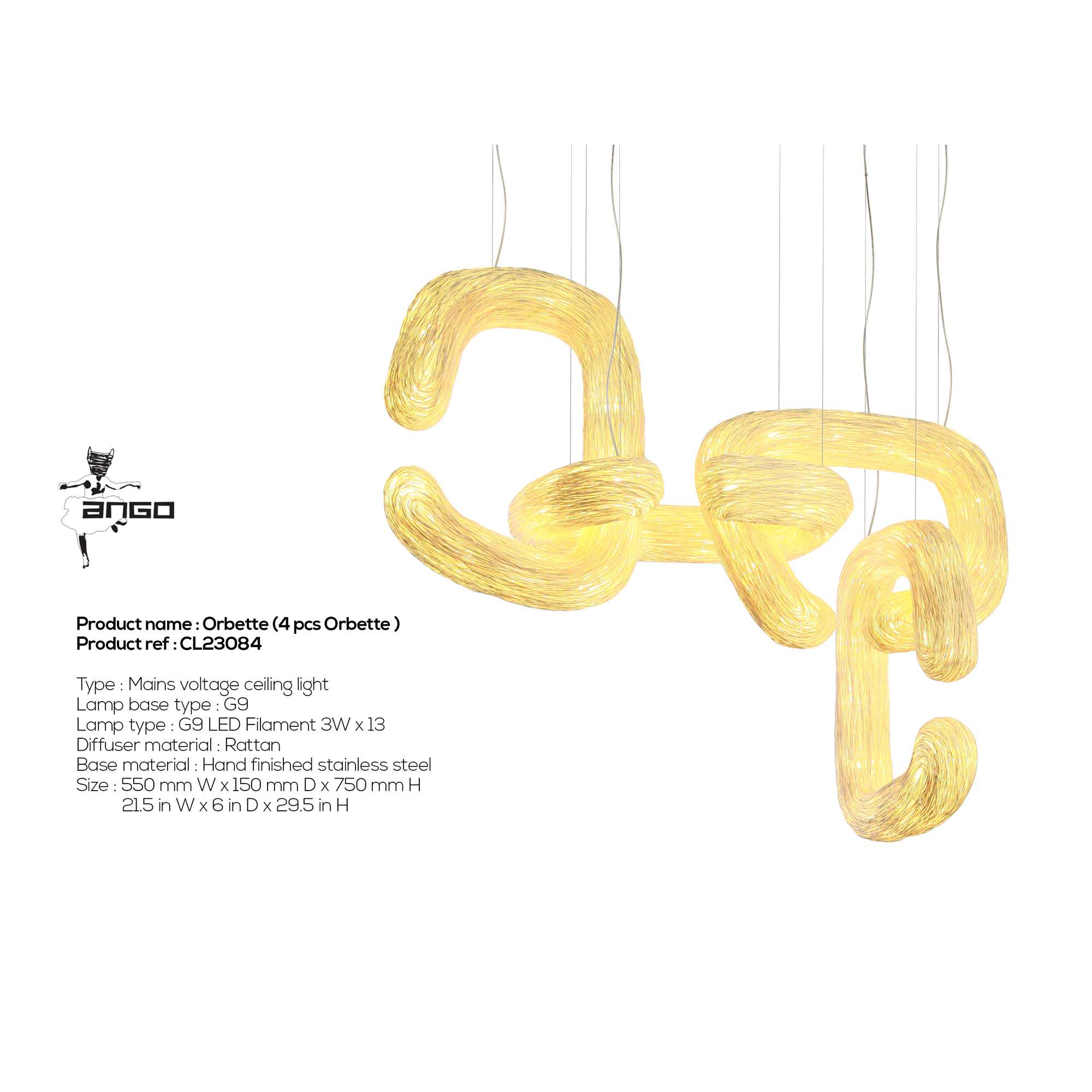 Orbette (modular ceiling light)