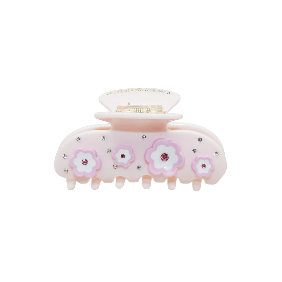 [พร้อมส่ง] EMI JAY Sweet Heart Clip (Puff Blossom)