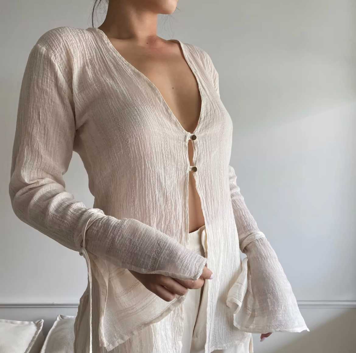 PINA COCO • Real V Blouse