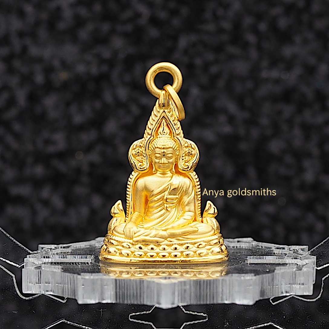 จี้พระพุทธชินราช ทองคำแท้ 99.9% น้ำหนัก 1.6 กรัม