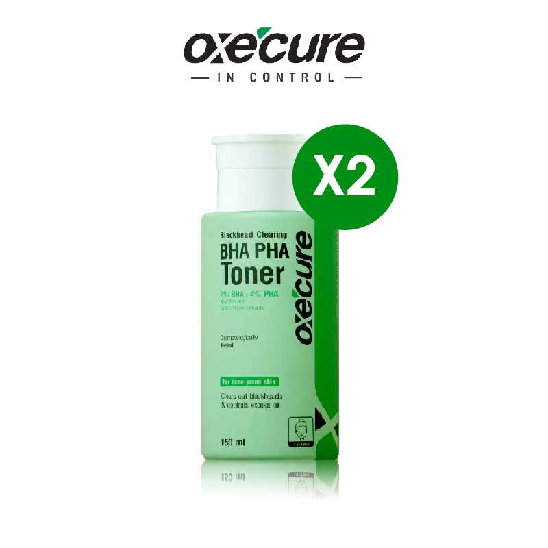 Oxe'cure Blackhead Clearing BHA PHA Toner 150ml x2 - OX0031