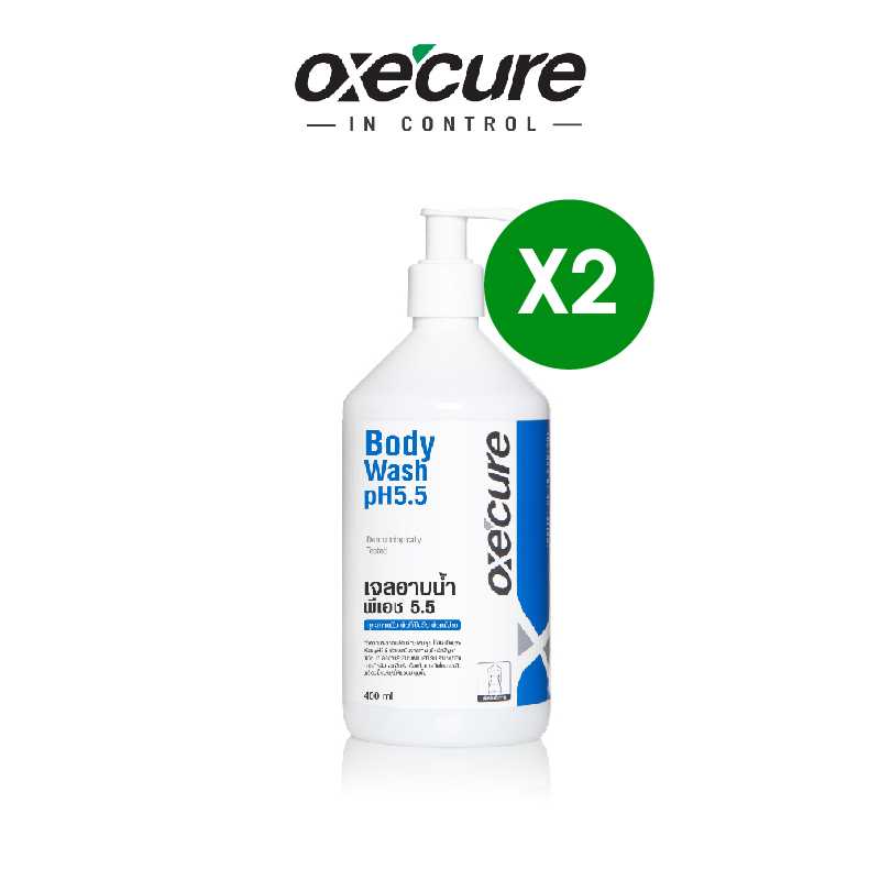 Oxe'cure Body Wash pH5.5 400ml x2 - 10OX00038X2
