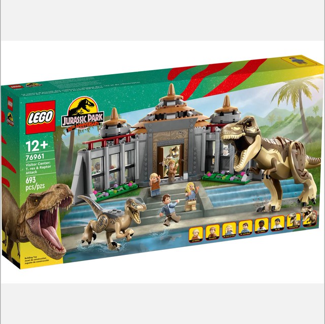 LEGO 76961 Visitor Center: T. rex & Rap.. (สินค้าซื้อแล้วไม่รับเปลี่ยนคืน)  | LINE SHOPPING