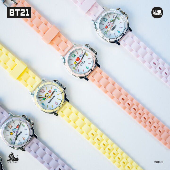 พร้อมส่ง🎉 นาฬิกาข้อมือ Wrist watch BT21 minini ของแท้100%