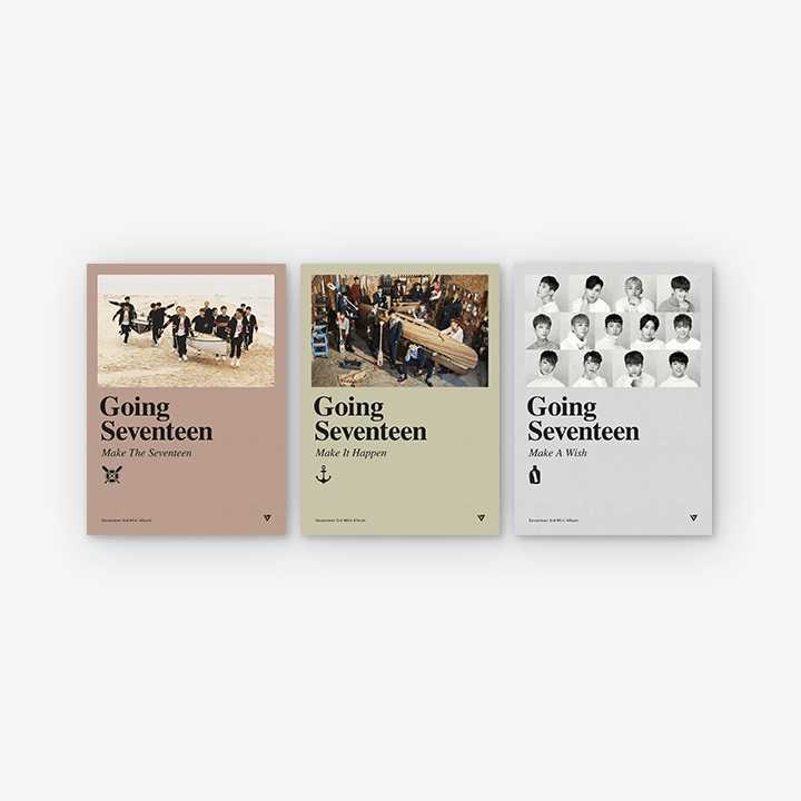 ꒰Pre-order꒱ SEVENTEEN 3rd Mini Album 'Going Seventeen'