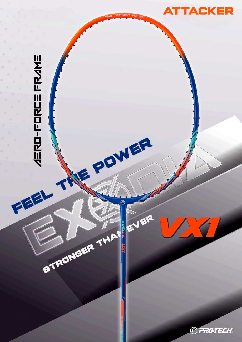 Protech Sports ไม้แบดมินตัน รุ่น Exodia VX-1