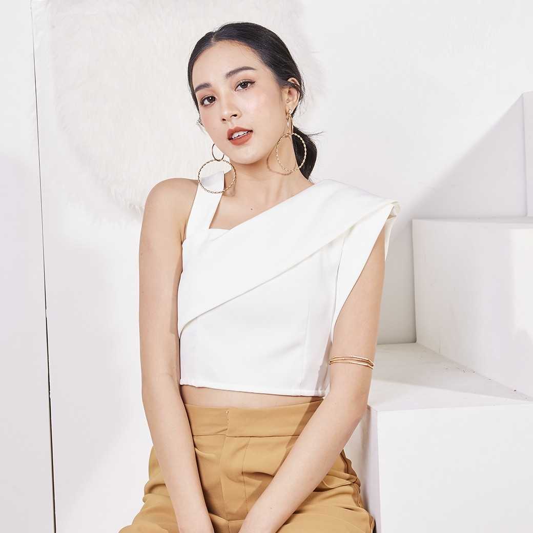 Mila ss19 L10 - เสื้อผู้หญิงสีขาว