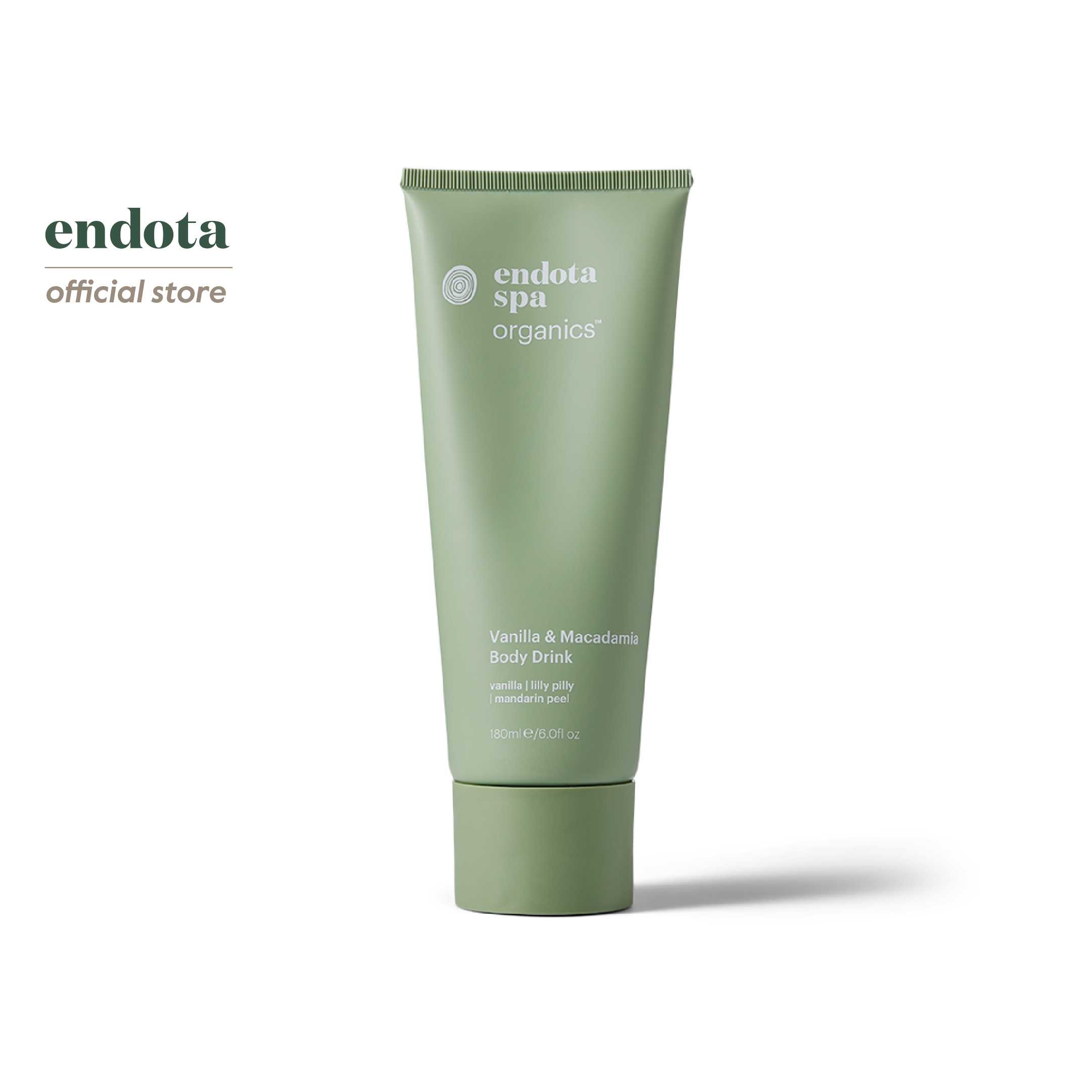 endota Vanilla & Macadamia Body Drink โลชั่นบำรุงผิวกาย 180ml