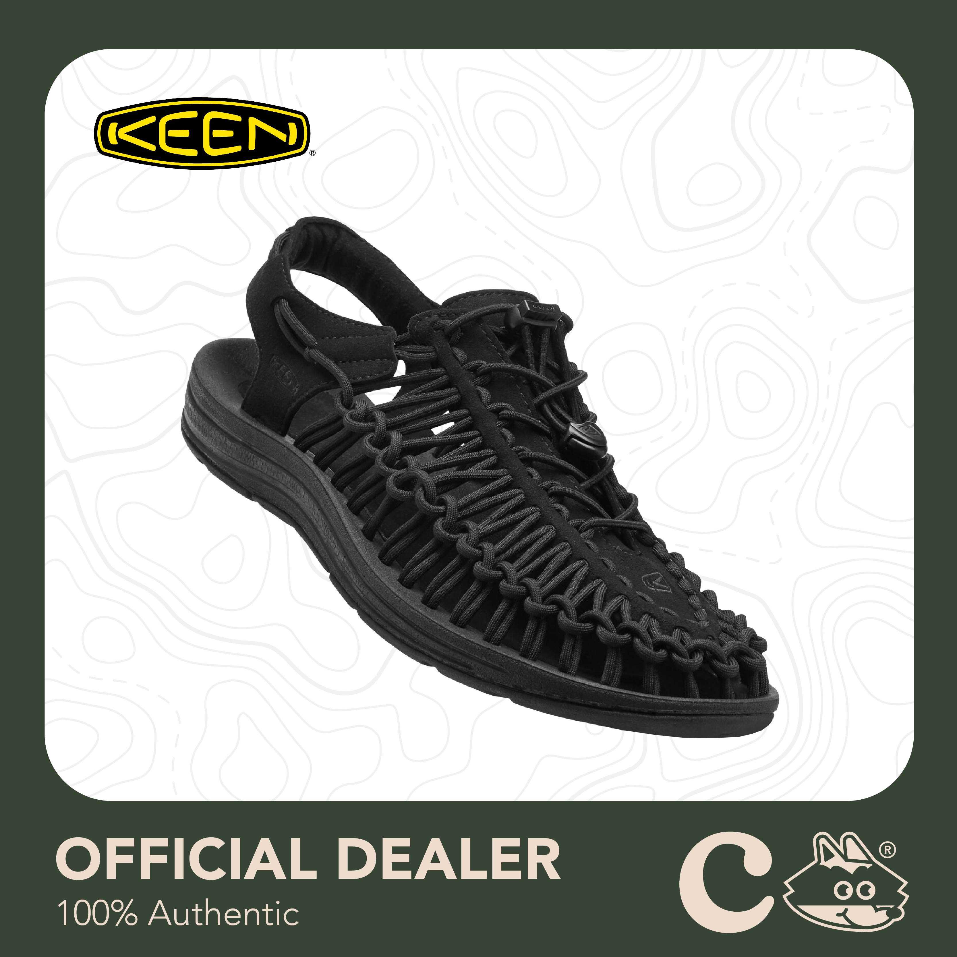KEEN UNEEK MEN/WOMEN 'BLACK/BLACK'