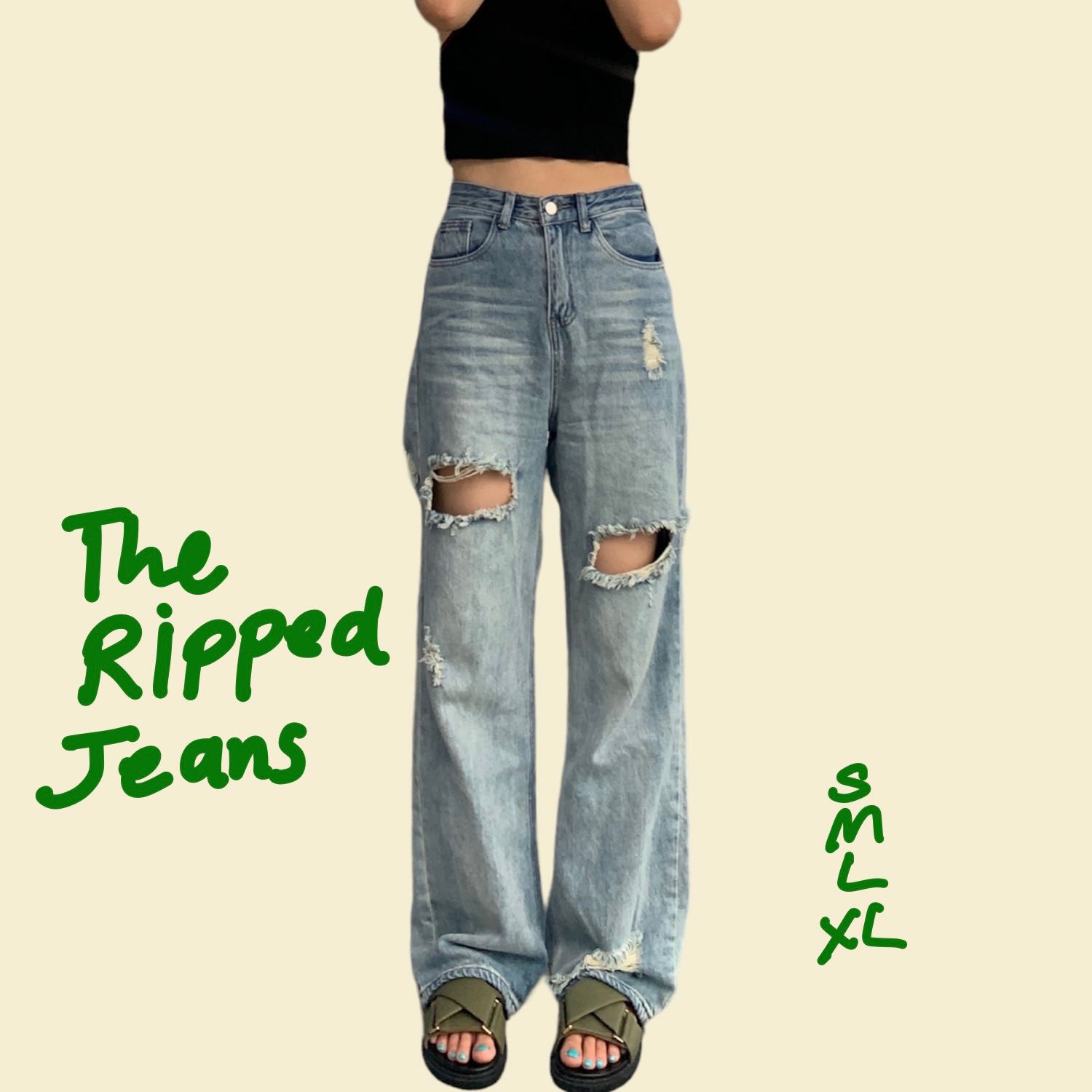 (PRE ORDER) THE RIPPED JEANS