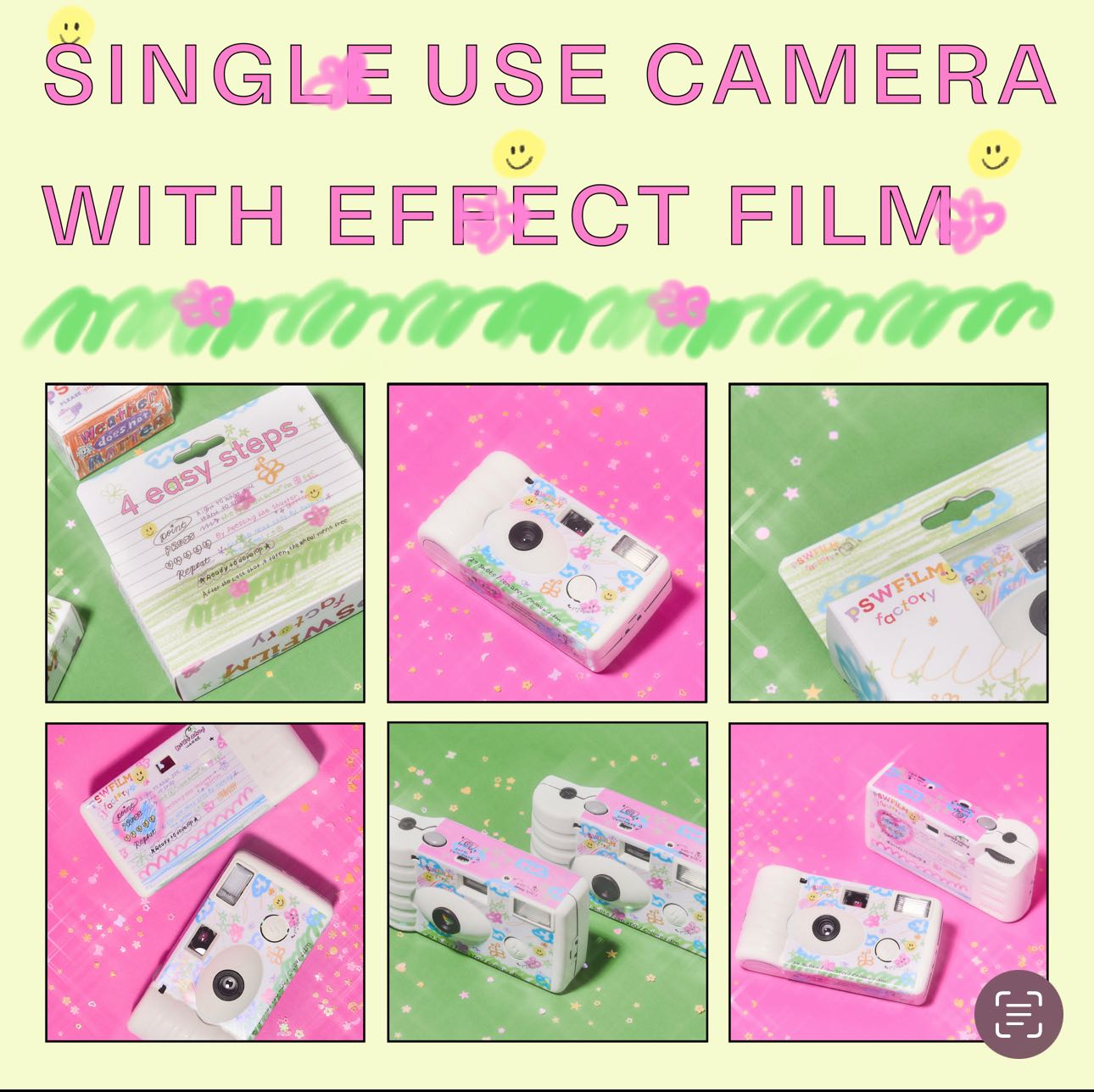 🌈✨CAMERA WITH FILM