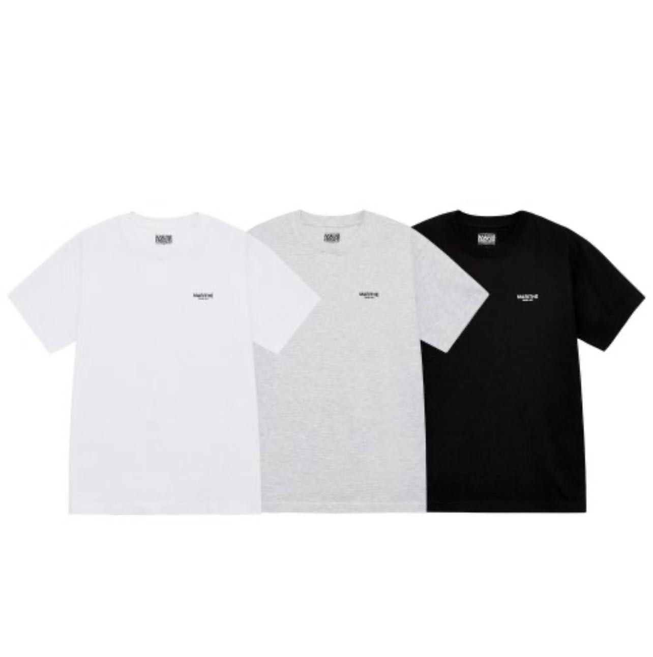  พร้อมส่ง -เสื้อยืด Marithe Francois Girbaud ได้ 3 ตัว