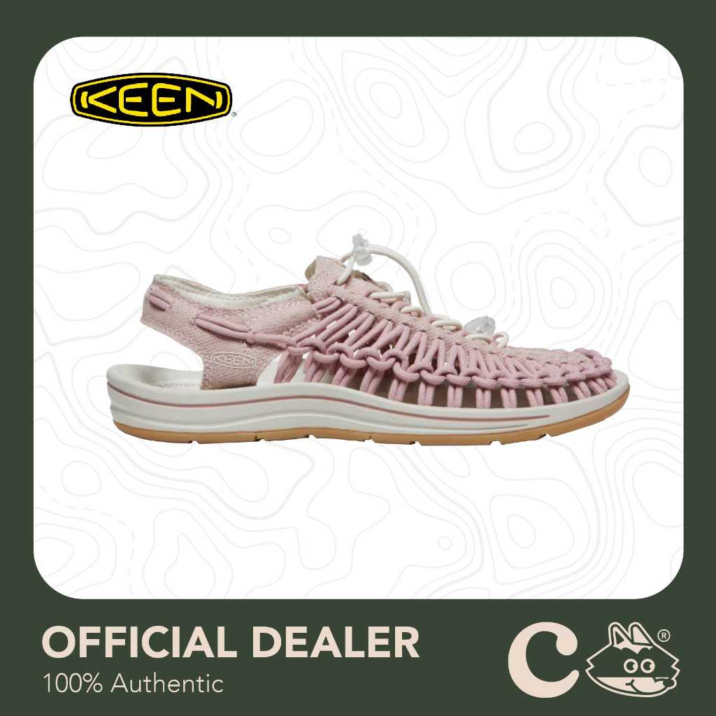 KEEN UNEEK WOMEN CANVAS 'FAWN/BIRCH'