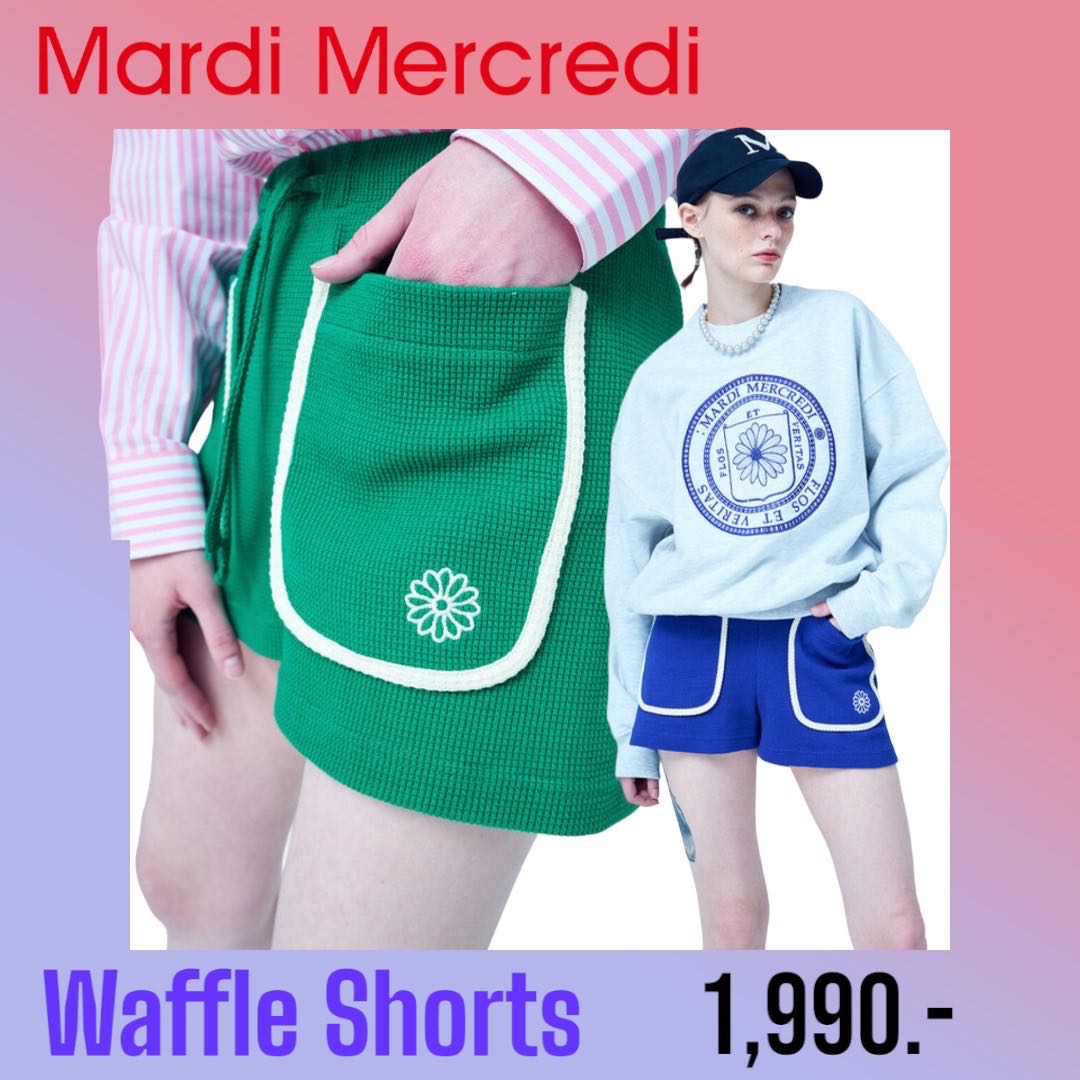 Mardi Waffle Shorts