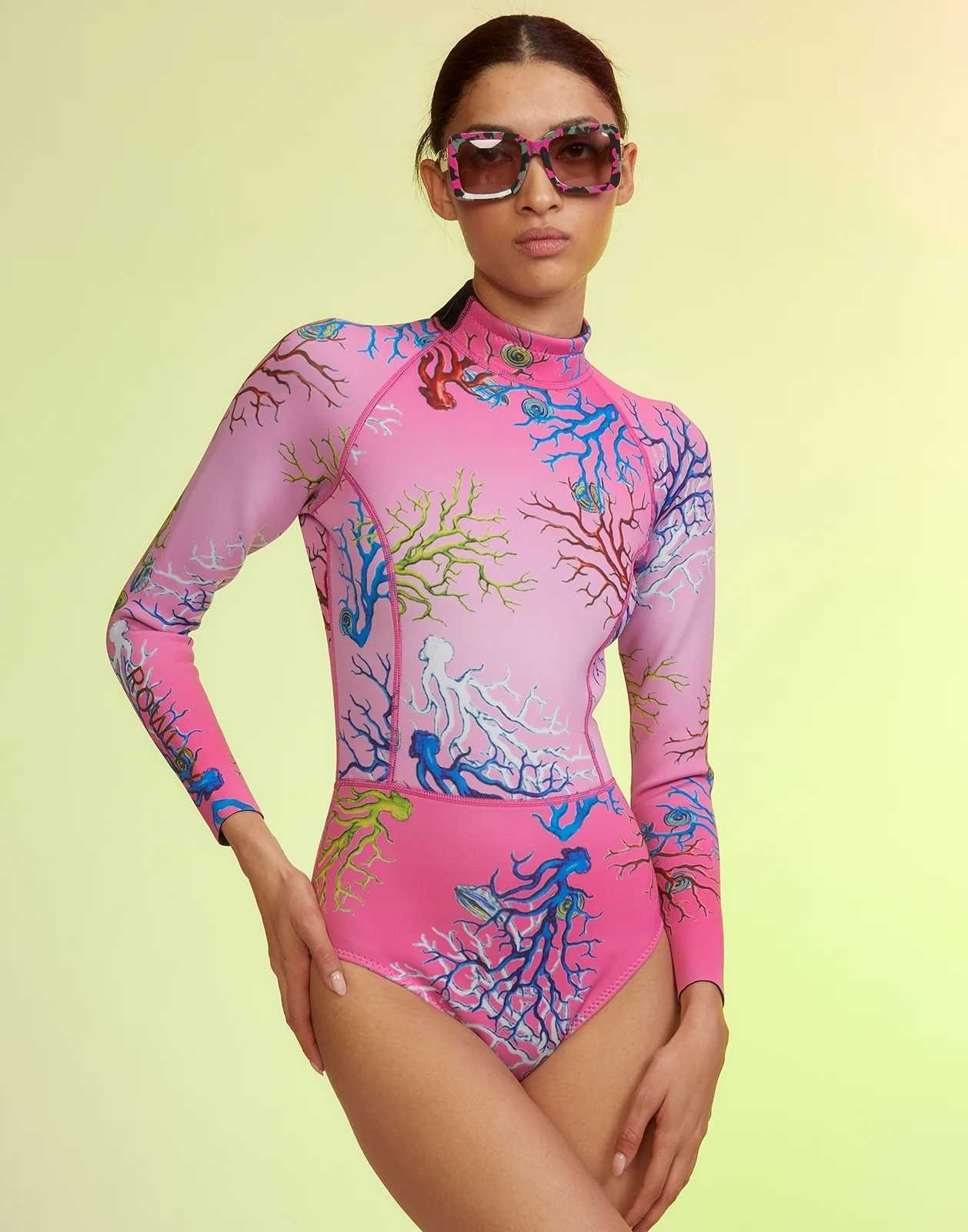 CYNTHIA ROWLEY Coral Wetsuit
