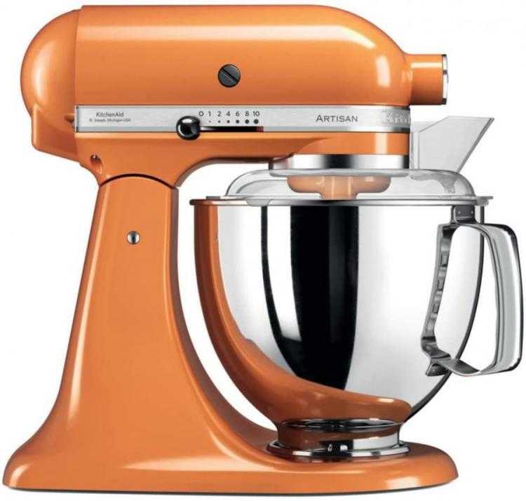 KitchenAid 5KSM175PSETG Artisan Mixer 4.8 Lt Tangerine