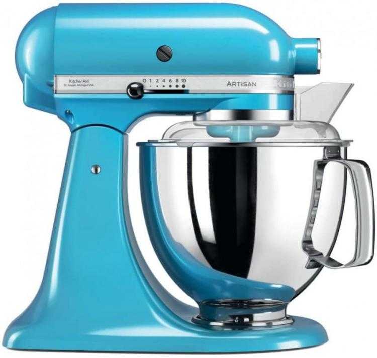 KitchenAid 5KSM175PSECL Artisan Mixer 4.8 Lt Crytal Blue