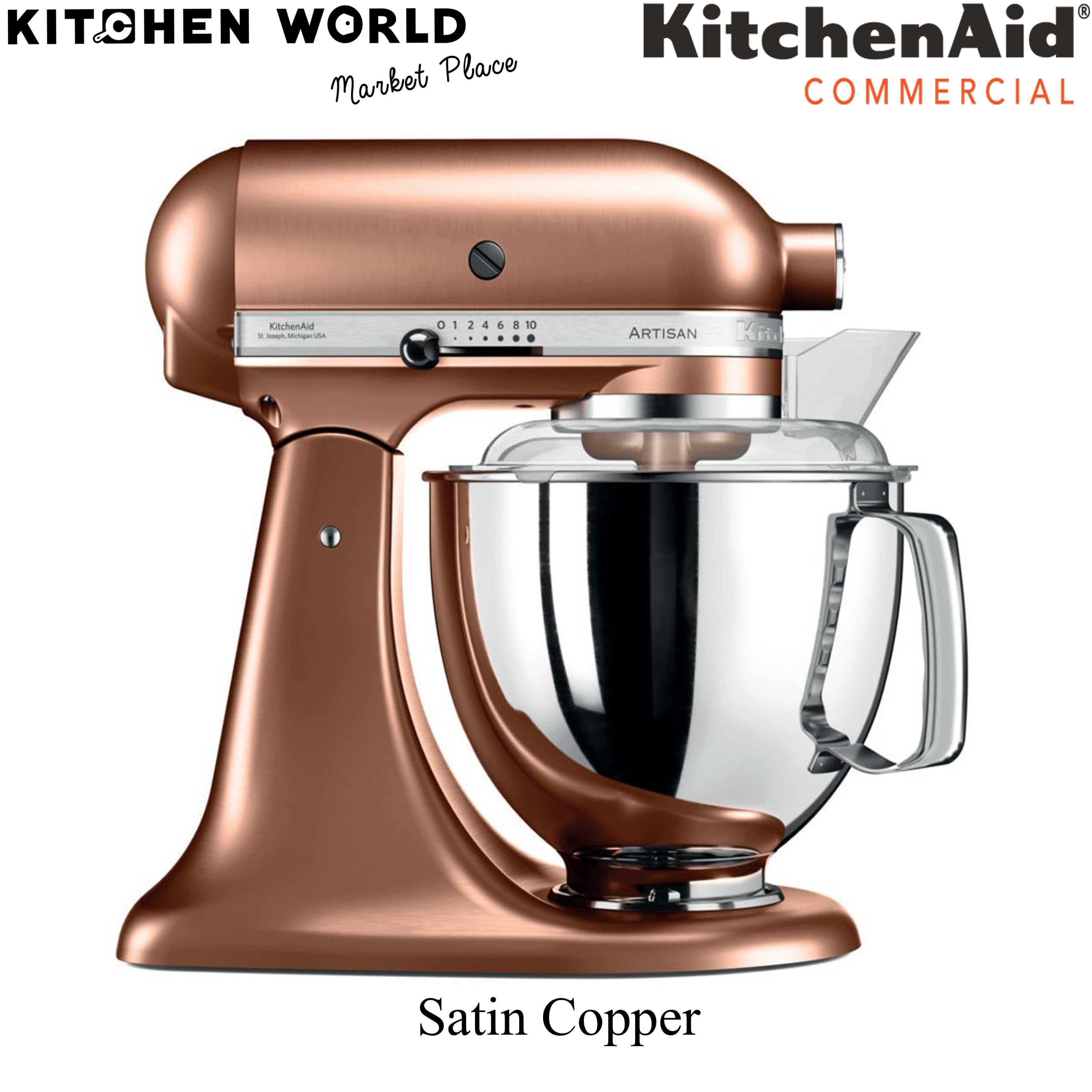 KitchenAid 5KSM175PSECP Artisan Mixer 4.8 Lt. Satin Copper