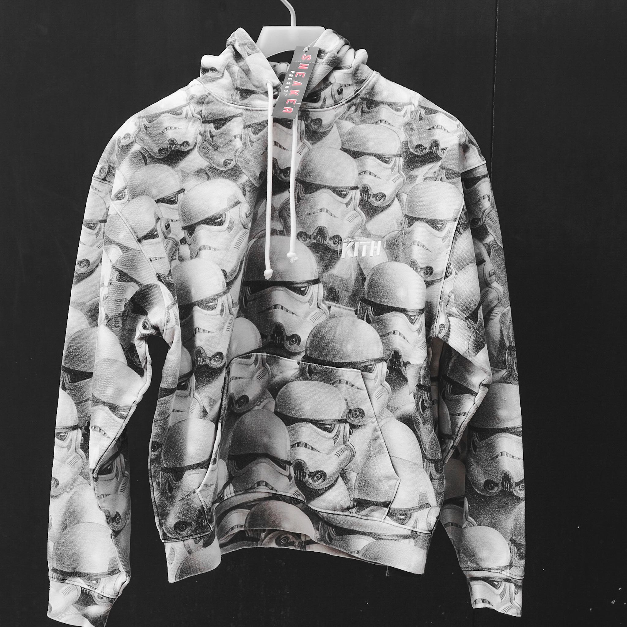 トップス KITH STARWARS stormtrooper vintagehoodie Buy Kith x Star Wars Stormtrooper Vintage Hoodie 'Waffle