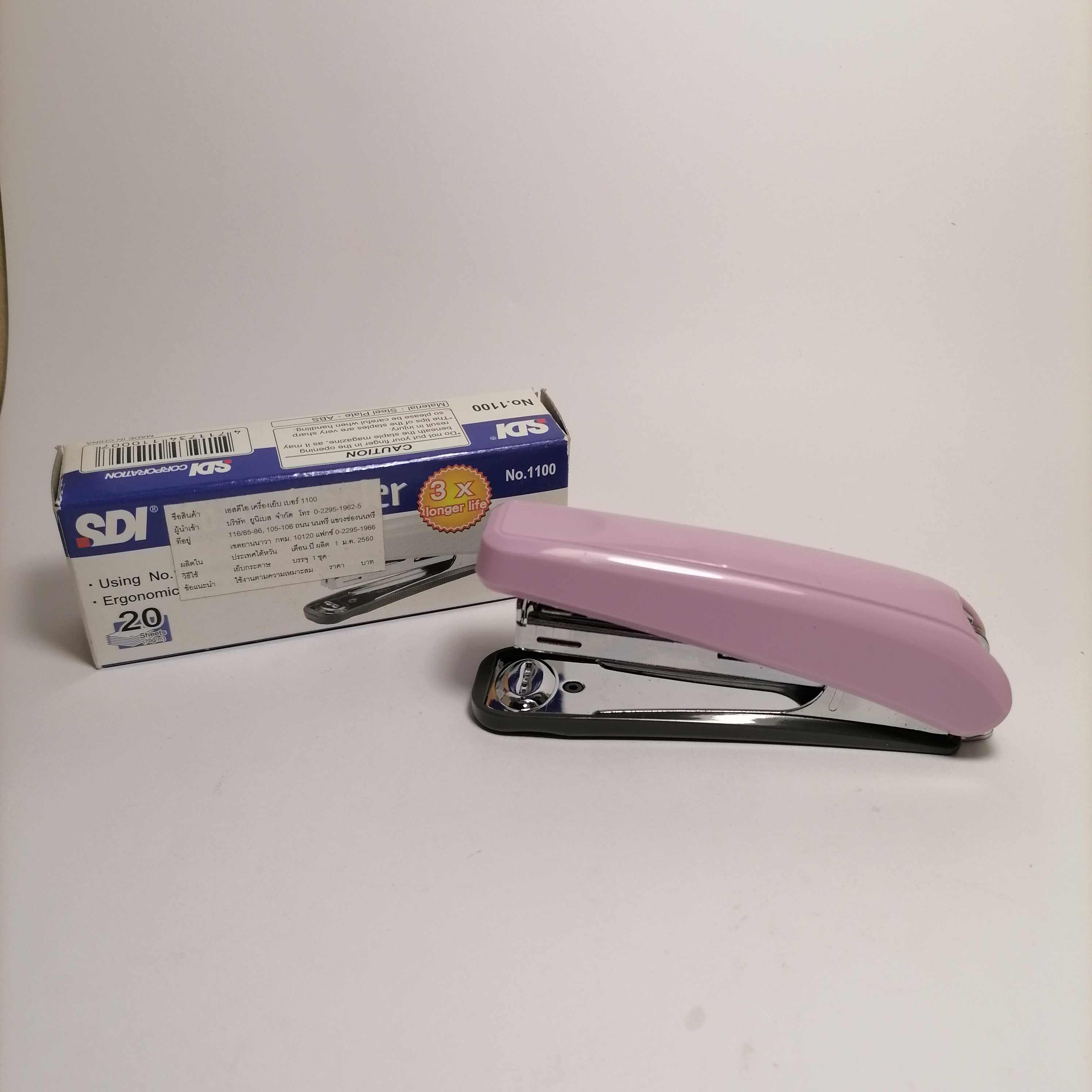 เครื่องเย็บกระดาษ ตรา SDI NO. 10 คละสี