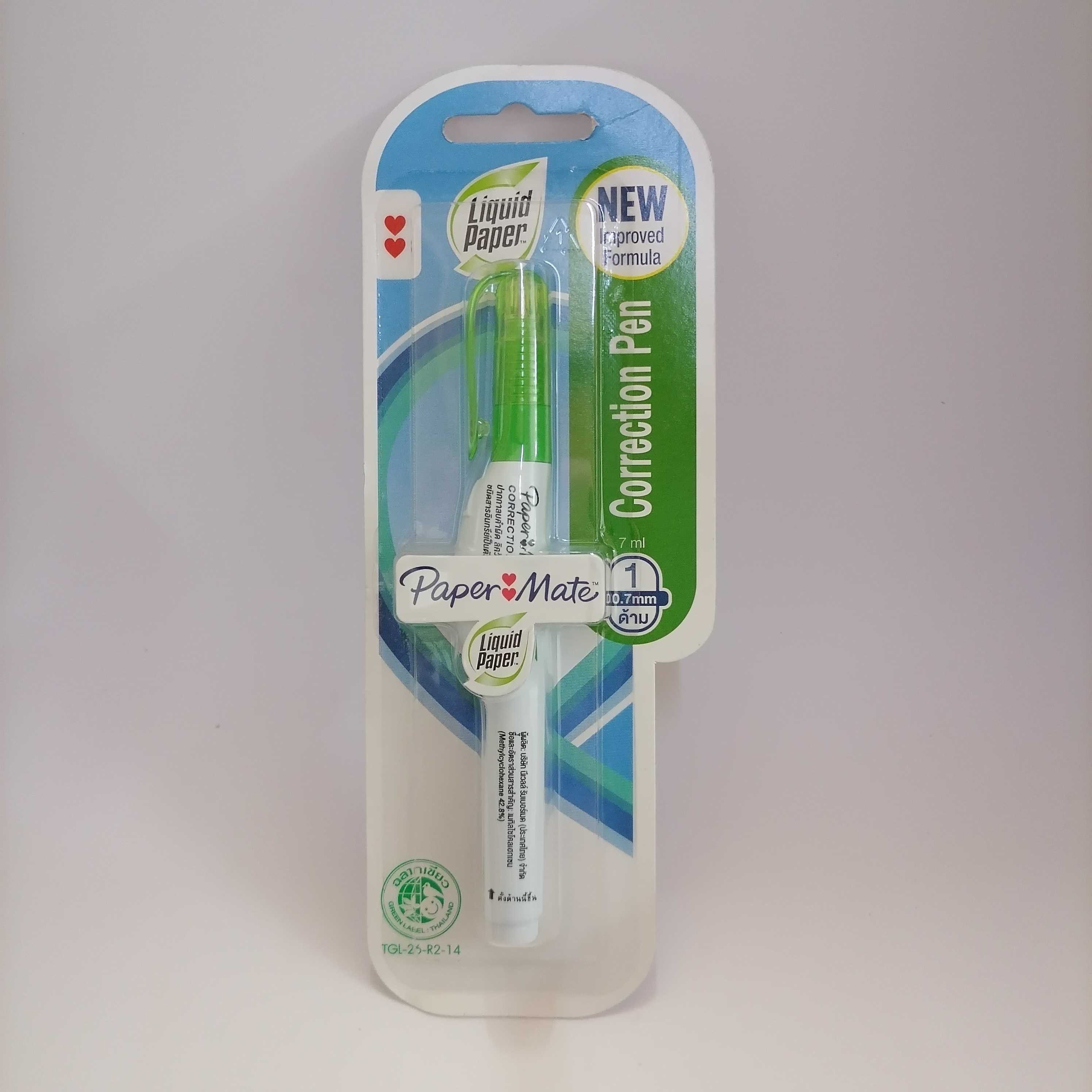น้ำยาลบคำผิด 7 มล. Paper Mate