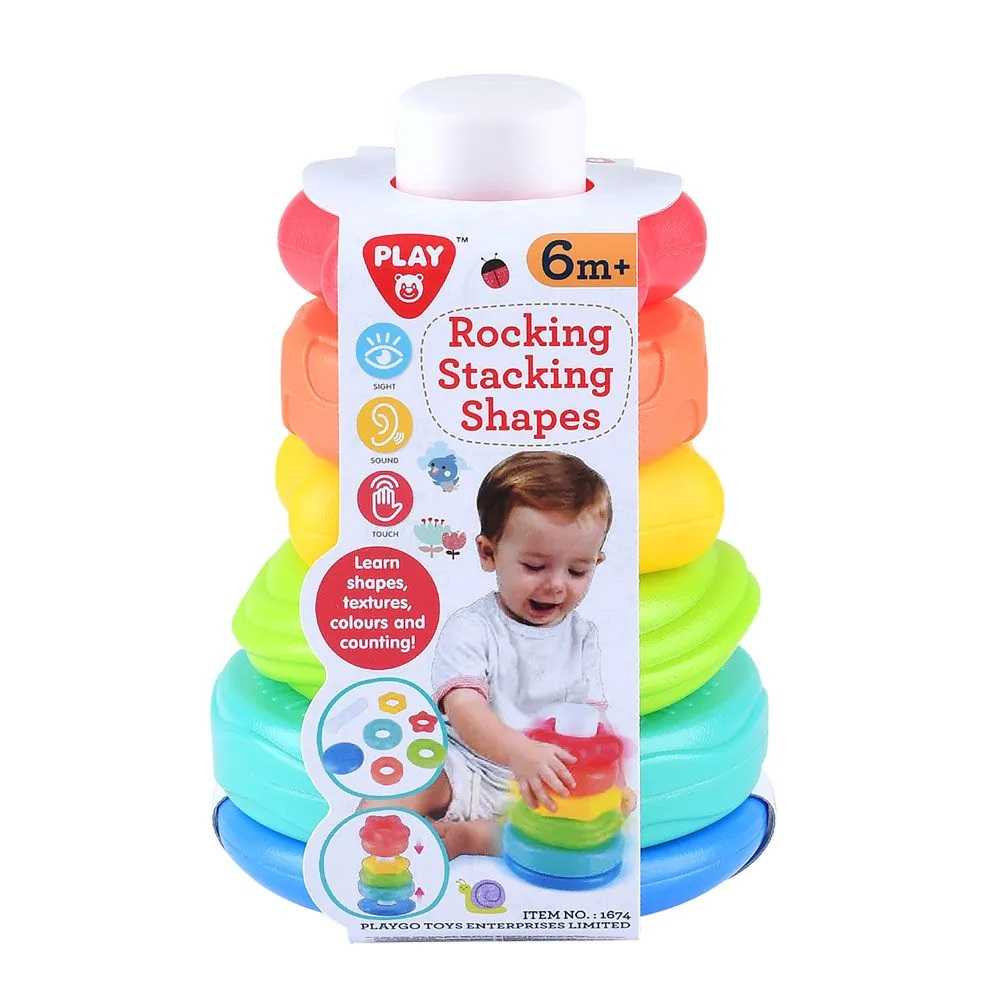 Playgo ของเล่นพัฒนาการ ห่วงเรียงซ้อน(PG-1678)