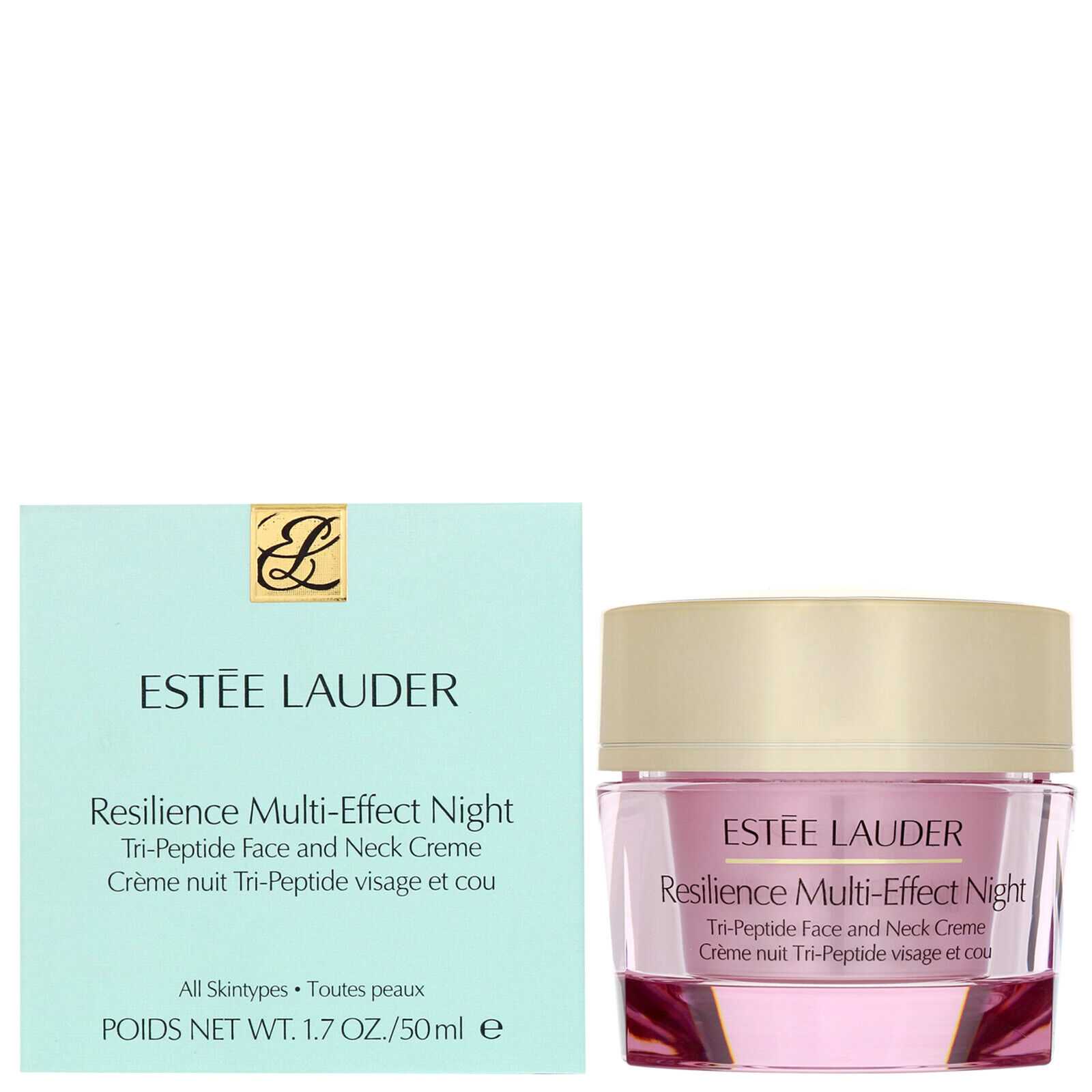 ESTEE LAUDER Resilience Multi Effect Night Tri peptide Face & Neck Creme 50ml.