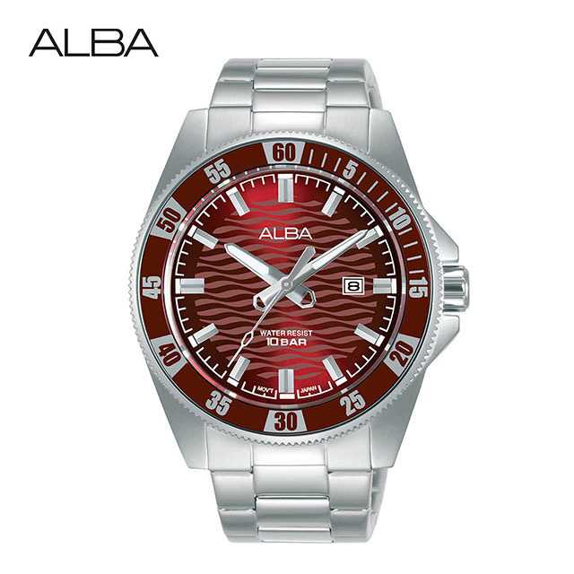 ALBA นาฬิกาข้อมือ Sportive Quartz รุ่น AG8L91X ขนาด 42.5 mm.