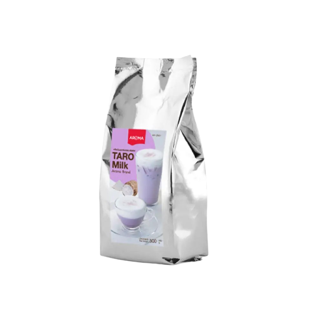 Aroma เครื่องดื่มชนิดผง ปรุงสำเร็จ ผงเผือก เผือก ทาโร่ ตราอโรม่า (500 กรัม/ซอง)